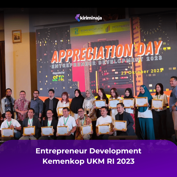 KiriminAja Hadir di Entrepreneur Development 2023 